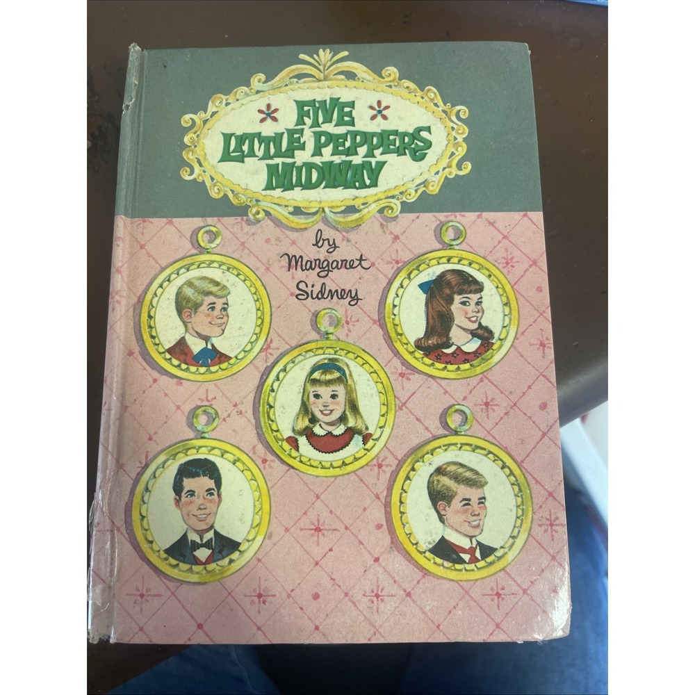 "Five Little Peppers Midway" Whitman Publishers 1961 Hardback By Margaret Sidney